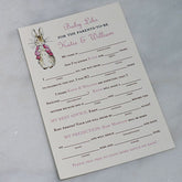 Dalmazio Design Baby Shower Baby Libs Peter Rabbit